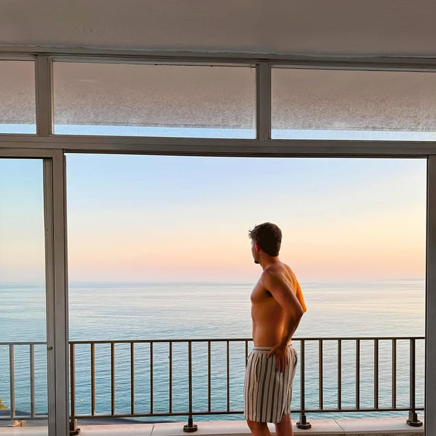 Frente al mar
